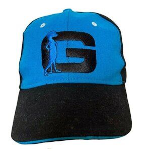 Geico Gecko Baseball Cap Blue Black Dad Hat Adjustable Back All Cotton Martin